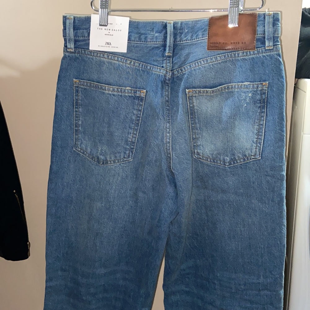 🌷NWT ZARA the Trevor ZW jeans - Picture 10 of 12
